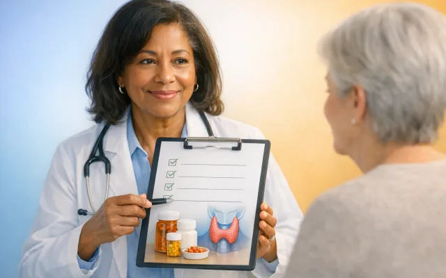 Abstract illustration of interlocking puzzle pieces in soft blue tones representing treatable memory factors